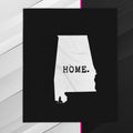 Alabama Home Throw Blanket