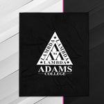 Adams College Tri-Lamb Throw Blanket
