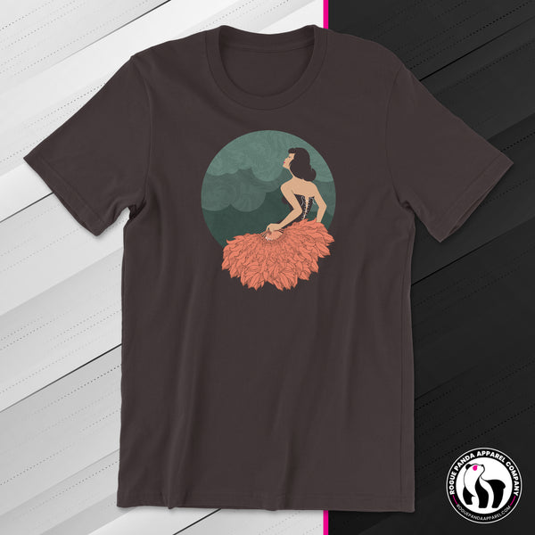 The Lady with the Feathers Unisex Tee