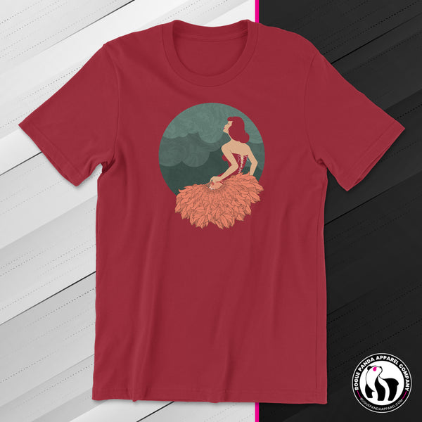 The Lady with the Feathers Unisex Tee