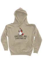 Unicorns Are Christmas AF Unisex Hoodie