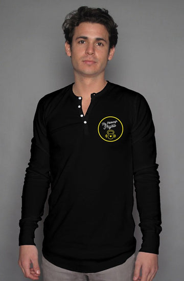 Pittsburgh Physio Embroidered Unisex Henley