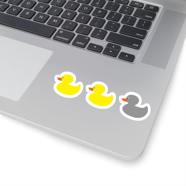 The Original Duck Duck Gray Duck (Sticker)